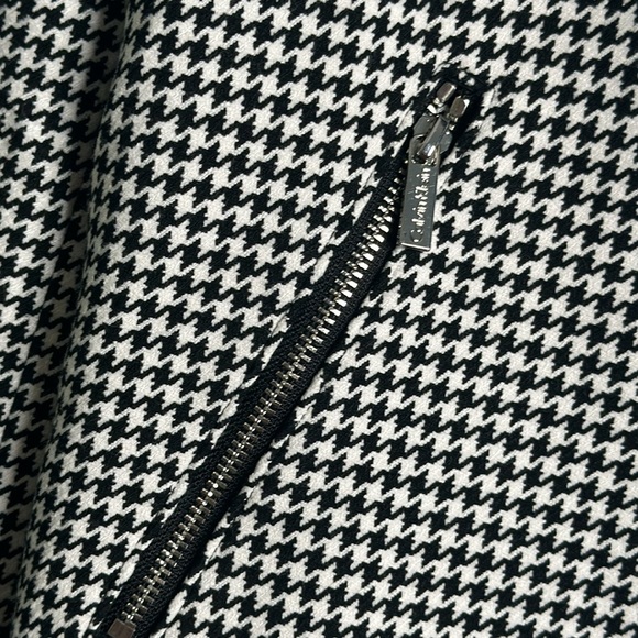 Calvin Klein houndstooth black and white jacket size large - Picture 4 of 10